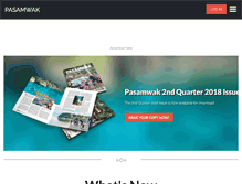 Tablet Screenshot of pasamwak.com